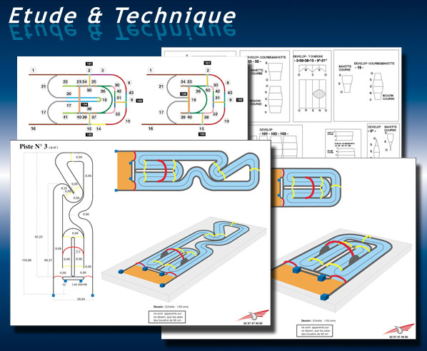 Etude structure gonflable pour circuit Paul Ricard